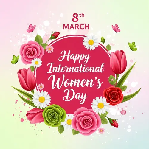 Happy International Women's Day Card | Love & Appreciation