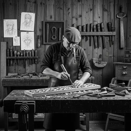 Master Your Craft: Vintage Workshop Woodcarving