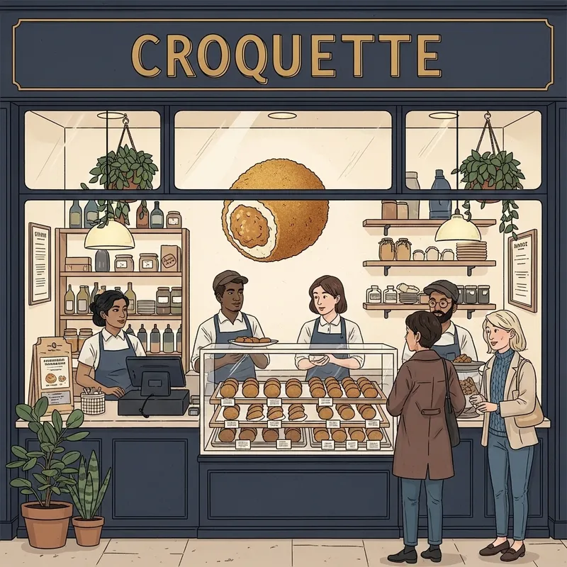 Vintage Croquette Shop: Specialty Croquettes and Authentic Flavors