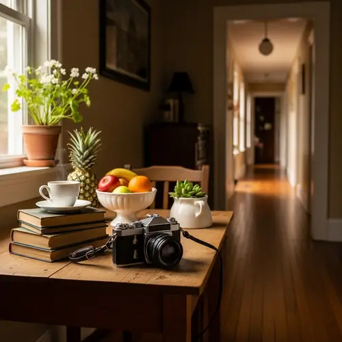 Cozy House Photography Challenge: Vintage Camera Artistry