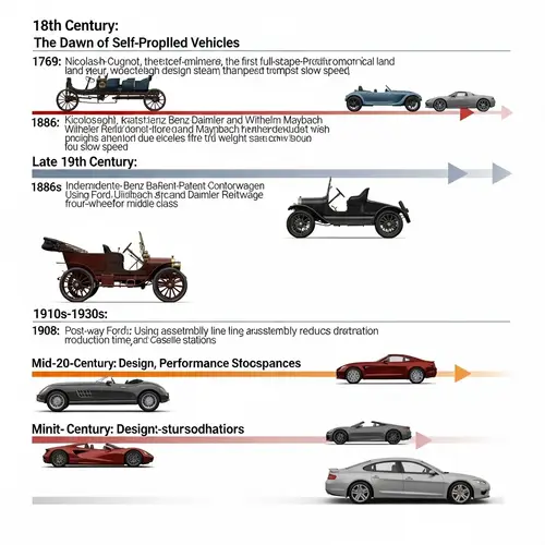 History of Cars: Chronological Timeline