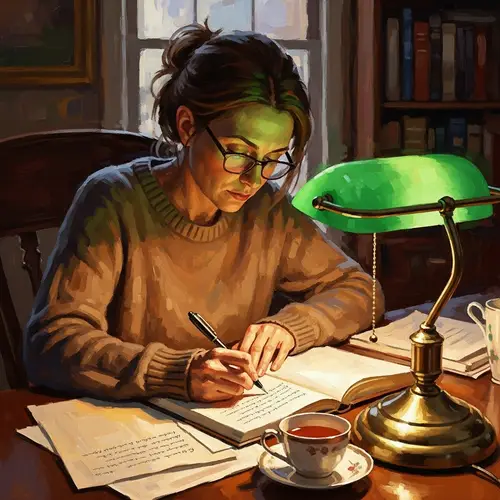 Impressionist Art Inspired by J.K. Rowling