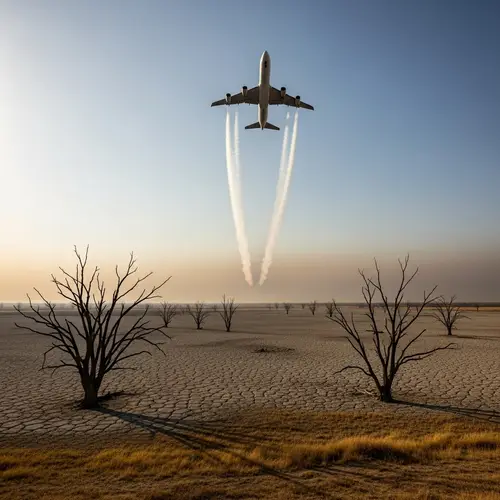 Toxic Chem Trail Effects: Airplane Pollution vs Nature