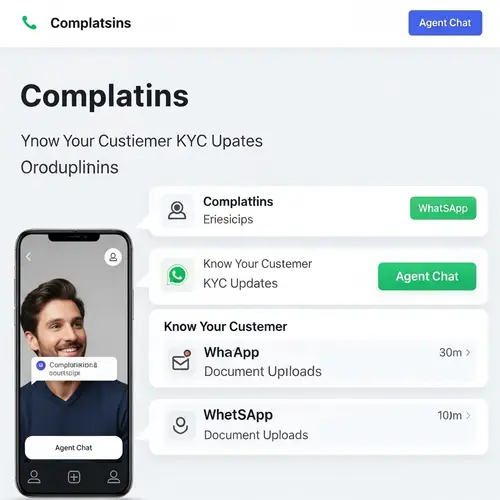 Effortless KYC Updates & Complaint Handling via WhatsApp | Personalized Assistance