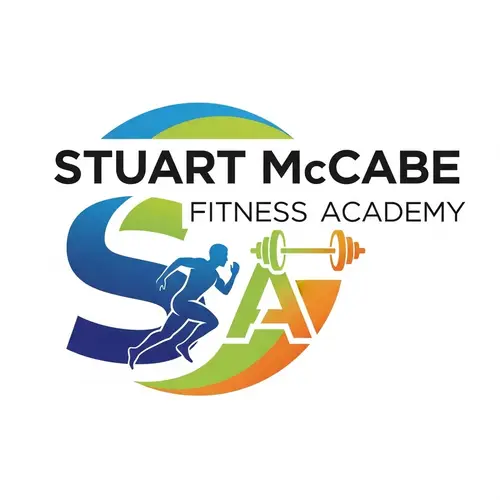 Stuart McCabe Fitness Academy Logo | Energizing Fitness Symbol