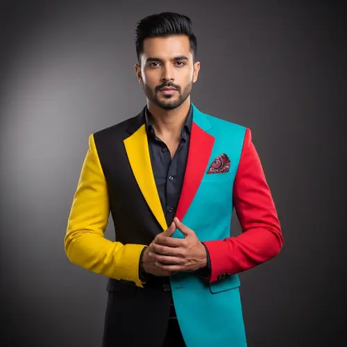 Exotic Designer Suit for South Asian Model | Contemporary & Traditional Fashion