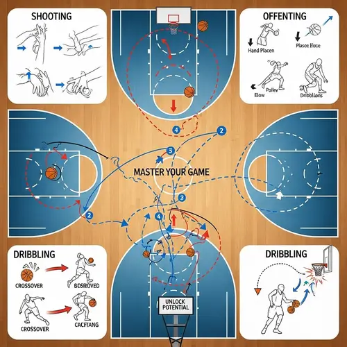 Basketball Skills Improvement Guide | Perfect Shooting Techniques, Dribbling Tips