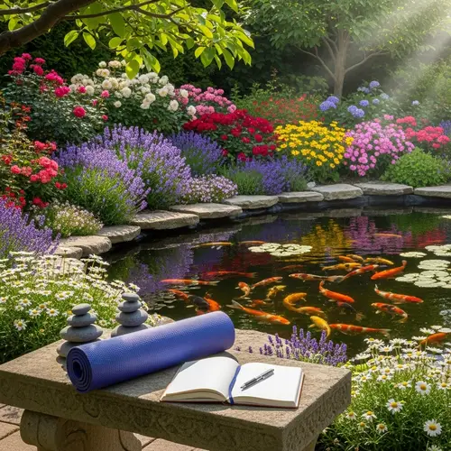 Tranquil Gratefulness Wellness Garden | Serene Outdoor Space