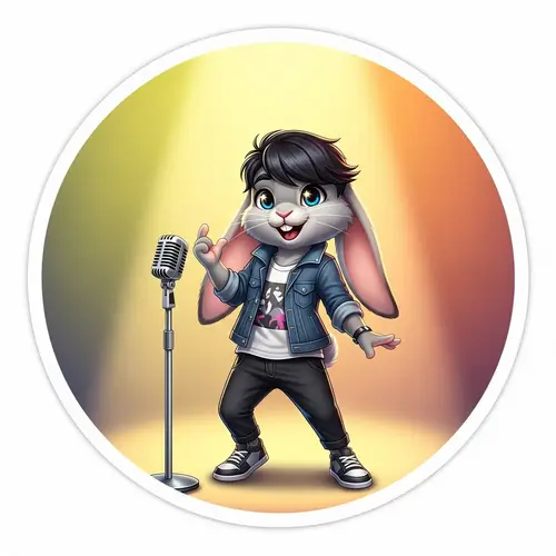 Bts jungkook furry cute sticker