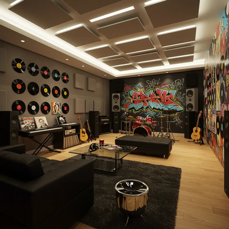 Modern Music Room Interior Design Ideas