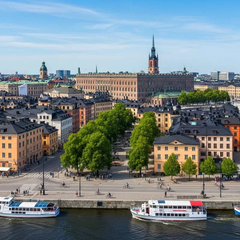 Serene Day in Stockholm: Cityscape, History & Greenery
