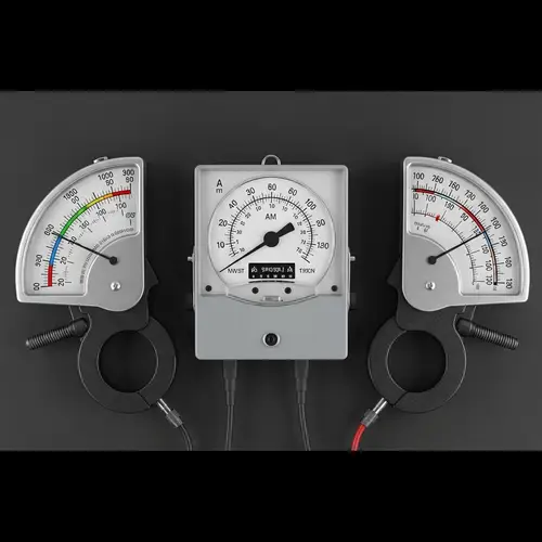 Stationary Ammeter and Clamp-On Ammeters - Industrial Background