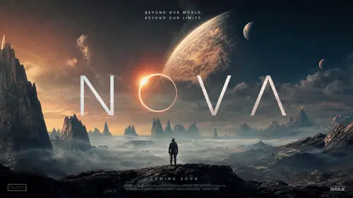 NOVA: Epic Alien Landscape Movie Poster