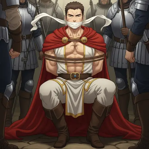 Valorous White Prince in Dire Straits | Royal Guards Execution