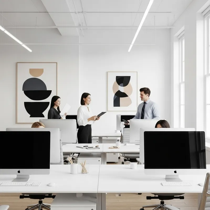 Corporate Values in Minimalist Corporate Environment