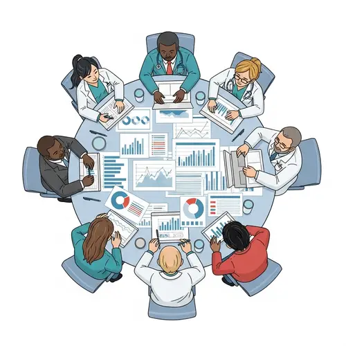 Diverse Healthcare Professionals Analyzing Mental Health Data