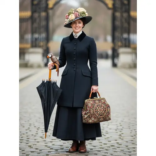 Julie Andrews as Mary Poppins - Iconic British Nanny Portrayal