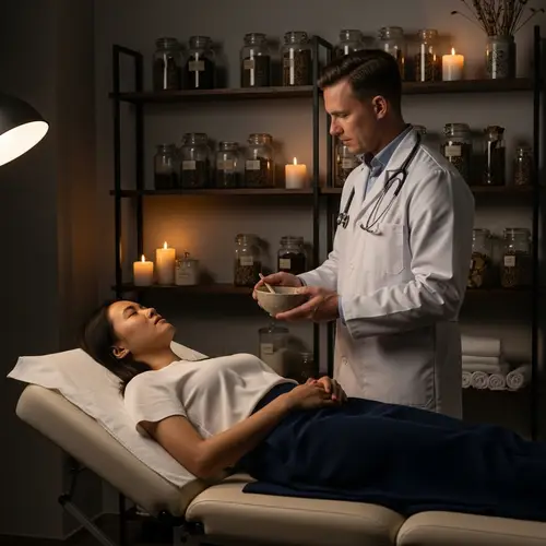 Therapeutic Vomiting Session - Calm Trustful Healthcare Experience