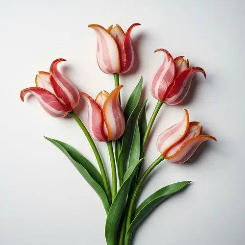 Bacon Tulip Art: Vivid, Mouthwatering Masterpiece