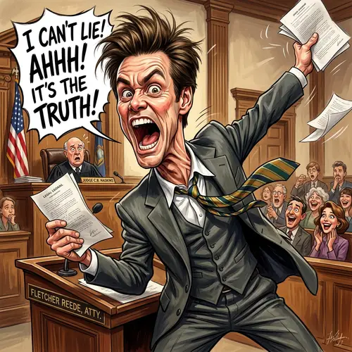 Jim Carrey Caricature - Unique Artwork