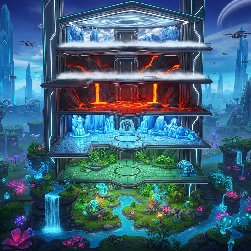 Futuristic Multi-Floor Mansion Design Ideas