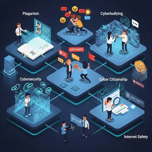 Virtual Environment: Plagiarism, Cyberbullying, Cyber Citizenship, Cyber Security, Internet Safety