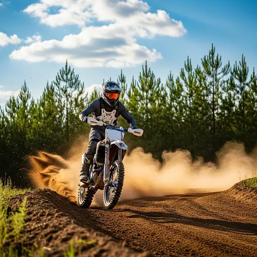 South Asian Person Riding Motocross Bike | Adrenaline Scene