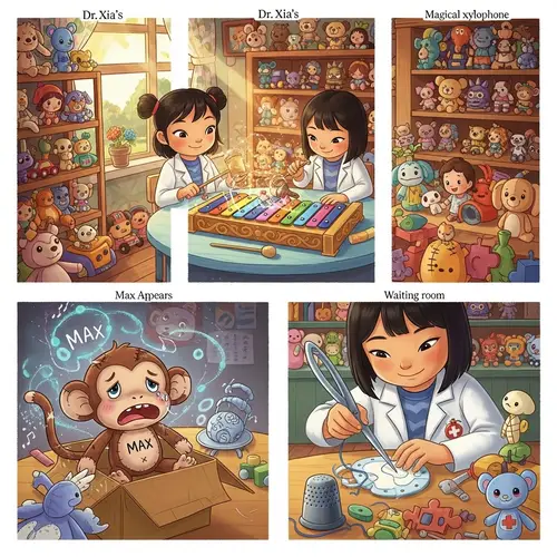 Dr. Xia's Toy Clinic: A Magical Storybook Adventure