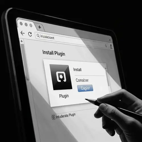 Vintage Process of Installing Plugin in Browser