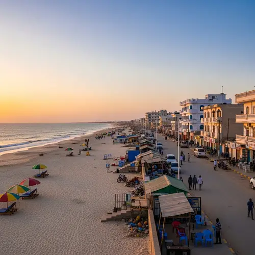 Tranquil Indian Ocean View at Mogadishu Shoreline