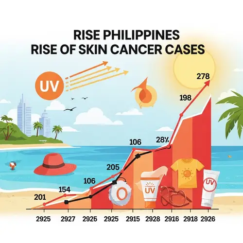 Skin Cancer Cases Rise in the Philippines: Graph Analysis