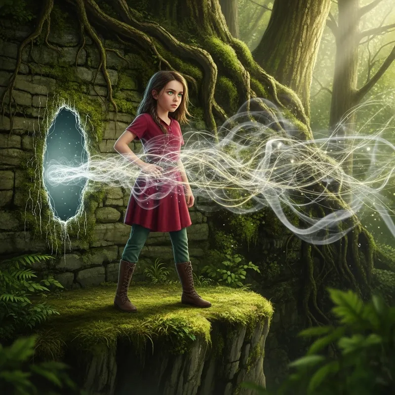 Enchanting Green-Eyed Girl: Unveiling Mystical Powers