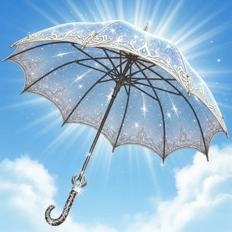 Magical Umbrella | Enchanted Design & Shimmering Patterns