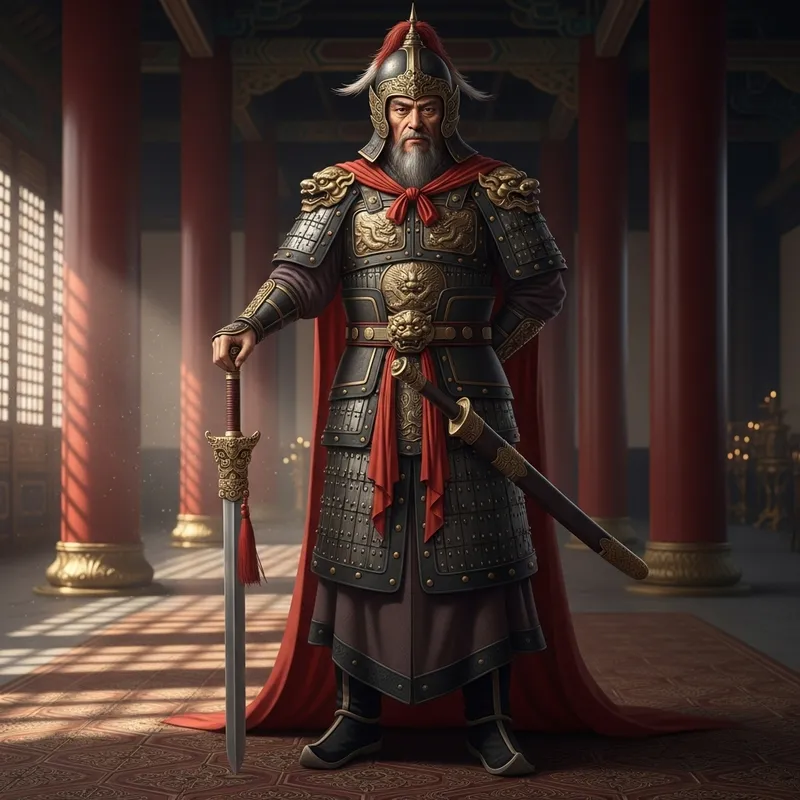 Mighty Ming Dynasty General Portrait | Ancient Chinese Warrior