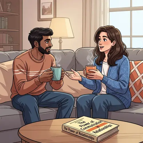 Meaningful Conversation in a Cozy Living Room | Diversity & Communication