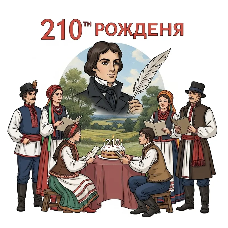 Celebrating 210 Years of Taras Shevchenko's Legacy