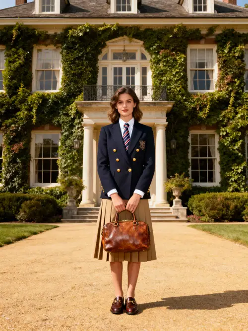 Elegant Preppy Fashion: Old Money Aesthetic Look