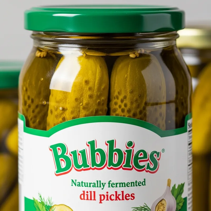 Bubbies Naturally Fermented Dill Pickles
