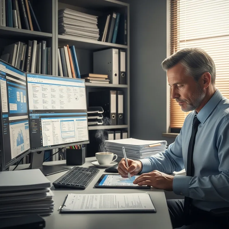 Professional Data Analyst Deep in Thought | Analyzing and Updating Information Professional Data Analyst Deep in Thought | Analyzing and Updating Information