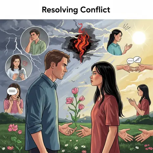 Resolving Conflict Art: Lessons in Communication and Reconciliation