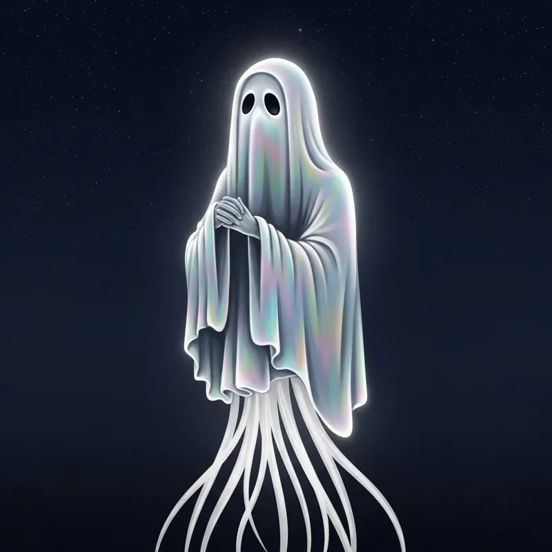 Ethereal Ghost: Enigmatic Serenity