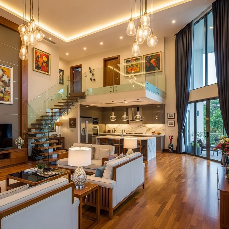 Luxury Bungalow Interior Design - Modern Elegance | Exquisite Decor