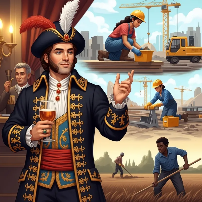 Contrasting Social Classes: Elites' Privileges vs. Middle Class Struggles Contrasting Social Classes: Elites' Privileges vs. Middle Class Struggles