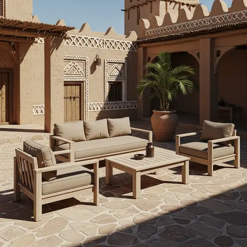 Durable Outdoor Furniture for Saudi Arabian Courtyards
