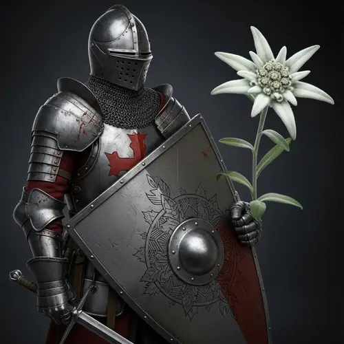 Chivalry of a Failed Knight: Edelweiss Imagery