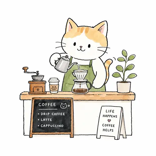 Minimalist Doodle Illustrations: Playful & Whimsical