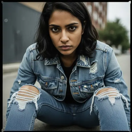 Intense 25-Year-Old Female Investigator in Post-Apocalyptic Setting