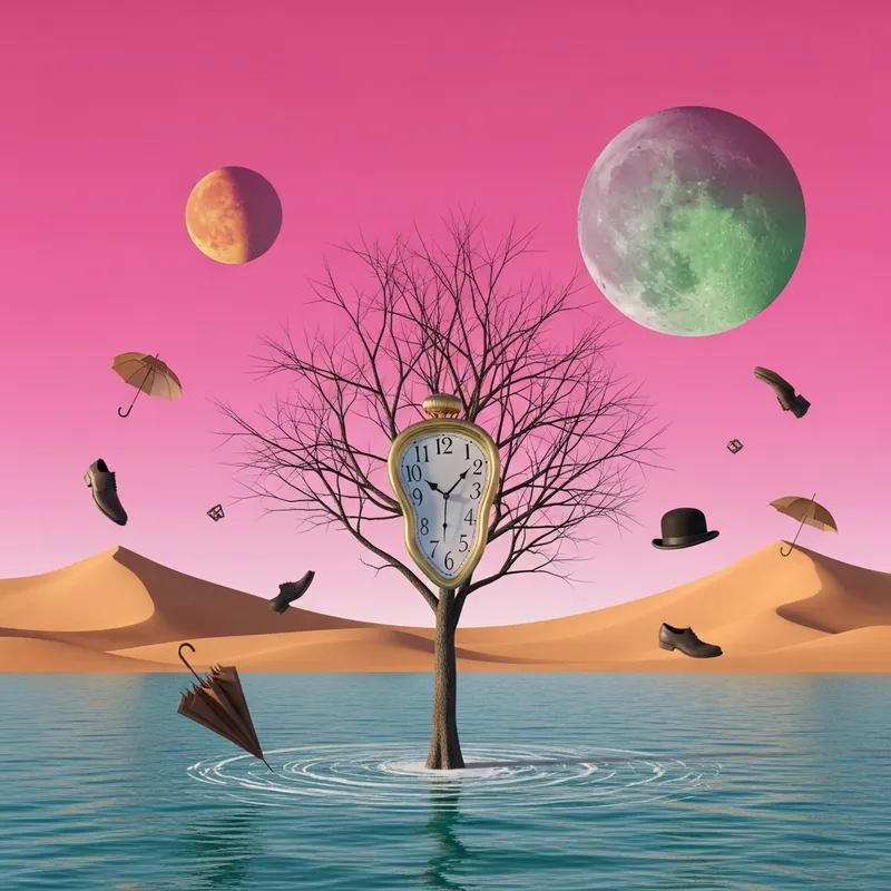 Surrealism Art: Video Showcase of Multiverse & Melting Clock