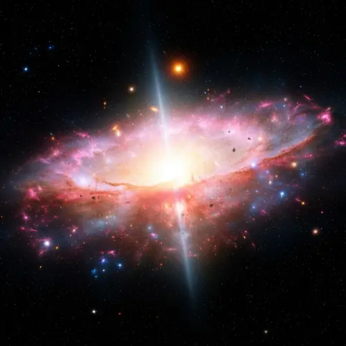 Cosmic Birth: Captivating Universe at Its Youthful Stage