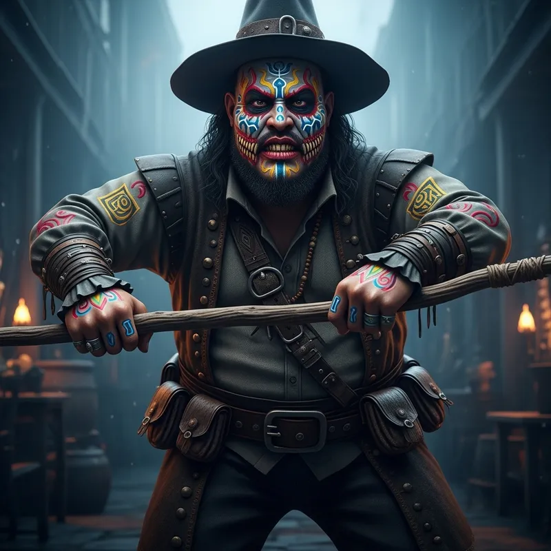 Louisiana Witch Doctor 1700s | Hyper-Realistic Cinematic Photogra...